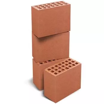 Кирпич пустотелый двойной М-150, Кемма