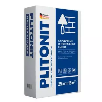 Кладочная смесь Плитонит Мастер Кладки, 25 кг