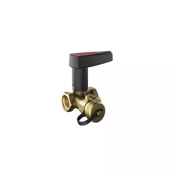 Клапан запорный «BALLOREX» Basic с дренажем Р/Р ДУ25, Ру 25 Kvs=7,4 м3/ч, 45490000-001003