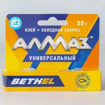 Клей Алмаз (холодная сварка), 58г