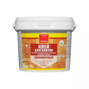 Клей для плитки особопрочный Neomid, 20 кг