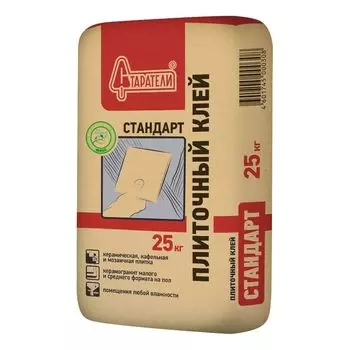 Клей для плитки (С0) Старатели Стандарт 25 кг