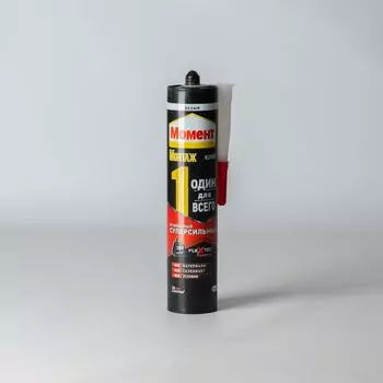 Клей Момент Монтаж Один Для Всего мгновенный суперсильный, (белый), 440г