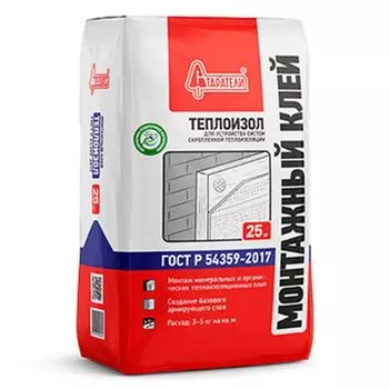 Клей монтажный Старатели Теплоизол 25кг