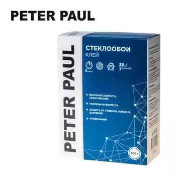 Клей обойный Peter Paul СТЕКЛООБОИ, 300гр