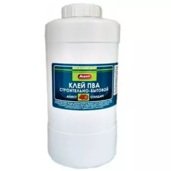 Клей ПВА строительно-бытовой Аквест 40, 10кг