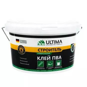 Клей ПВА Ultima Строитель ведро 2,3 кг