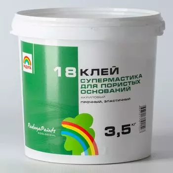 Клей Радуга-18 Супермастика акриловый, 3,5 кг