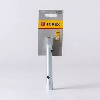 Ключ торцевой трубчатый Topex, 14×15 мм