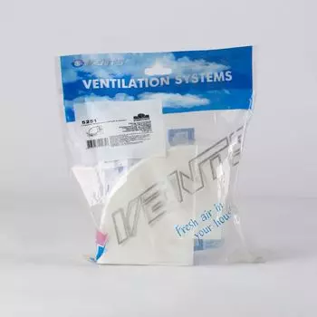 Колено плоское горизонтальное 55x110мм, ВЕНТС