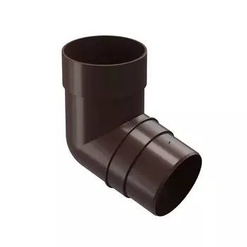 Колено трубы Docke Premium Шоколад, 72°