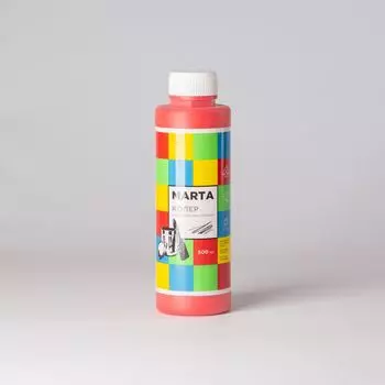 Колер MARTA в/д красный, 500 мл