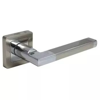 Комплект ручек Аллюр Арт Венсан матовый никель/хром (2682)