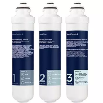Комплект сменных картриджей Electrolux iStream Kit iS TotalPureX-3 Softening