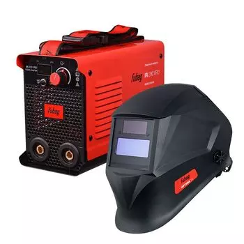 Комплект сварочный аппарат Fubag IR 200 VRD и маска сварщика Хамелеон OPTIMA 11