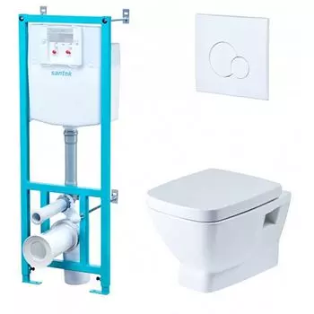 Комплект унитаз с инсталляцией Santek Нео 1WH302463