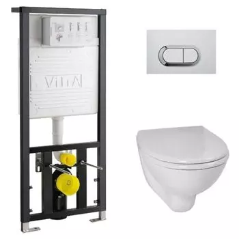 Комплект унитаз с инсталляцией Vitra Normus (9773B003-7202)