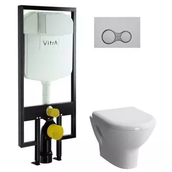 Комплект унитаз с инсталляцией Vitra Zentrum (9012B003-7206)