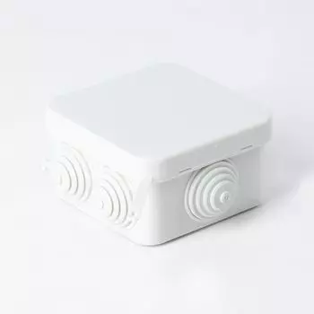 Коробка распределительная 6 вводов 85x85x40мм