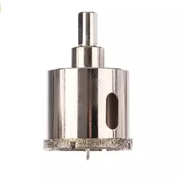 Коронка алмазная с центрирующим сверлом по керамограниту и керамике 45 мм