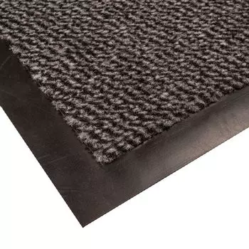 Коврик грязезащитный Faro 04, серый, 90х150 см