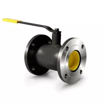 Кран шаровый LD ф/ф КШЦФ DN100/80 PN16 ст20 стандартнопроходной