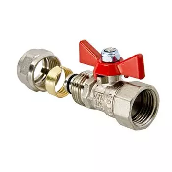 Кран шаровый обжим Valtec ВР 16х1/2"