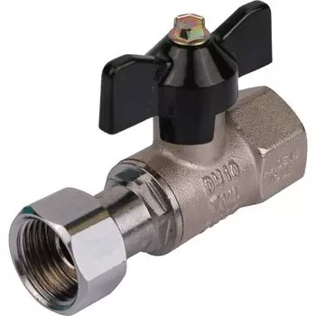 Кран шаровый с накидной гайкой 1/2" ВР STOUT