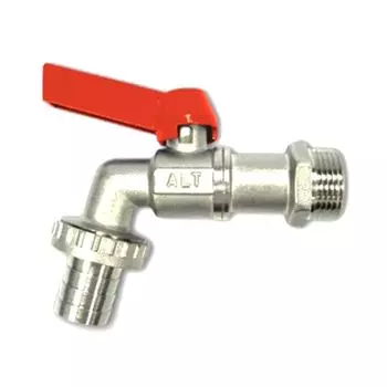 Кран шаровый со штуцером 1/2" (ручка) Altstream
