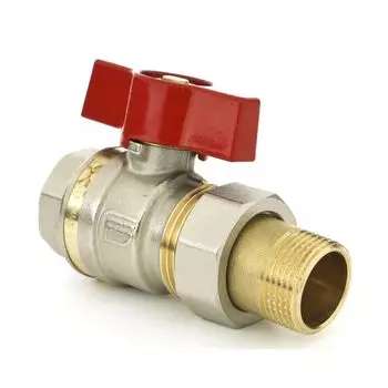 Кран шаровый тип BVR-F, Ду25, Ру40, с американкой, DANFOSS 065B8205