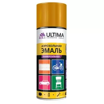 Краска аэрозольная с металлическим эффектом Ultima медный металл 520 мл