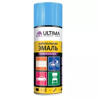 Краска аэрозольная универсальная Ultima голубой Ral 5012 520 мл