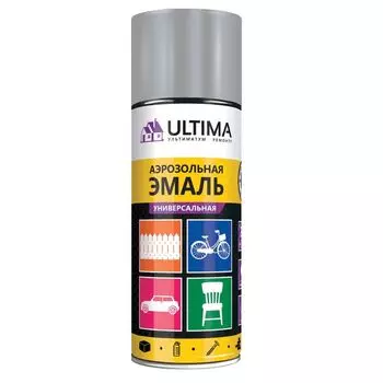 Краска аэрозольная универсальная Ultima светло-серый Ral 7035 520 мл