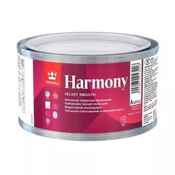 Краска акрилатная Tikkurila Harmony глубокоматовая база A 0,225 л