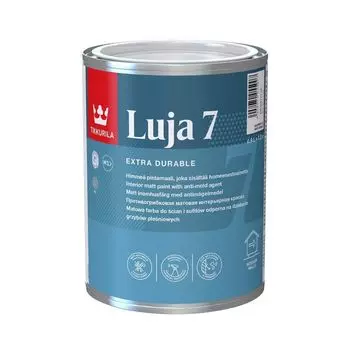 Краска для влажных помещений Tikkurila Luja 7 матовая база С 0,9 л
