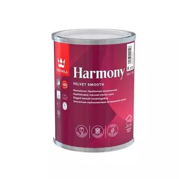 Краска интерьерная Tikkurila Harmony глубокоматовая база A 0,9 л