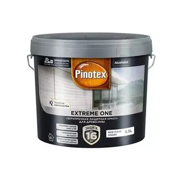 Краска Pinotex Extreme One для дерева база BC 8,5 л