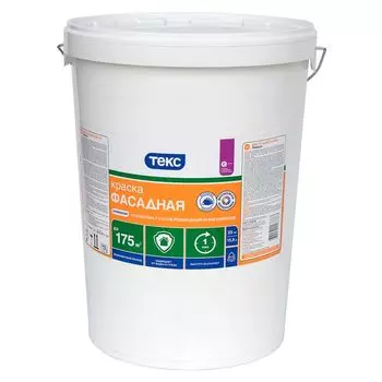 Краска фасадная Текс Универсал база А 25 кг