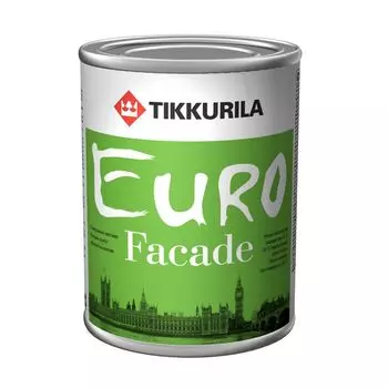 Краска Tikkurila Euro Facade фасадная KB 9л