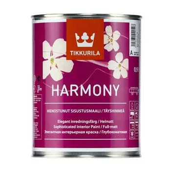 Краска Tikkurila Harmony Cap интерьерная 0.9л