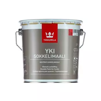 Краска для цоколя Tikkurila Yki база С 2,7 л
