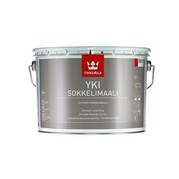 Краска для цоколя Tikkurila Yki база С 9 л