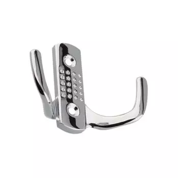 Крючок-вешалка 2-рожковый KR060 хром