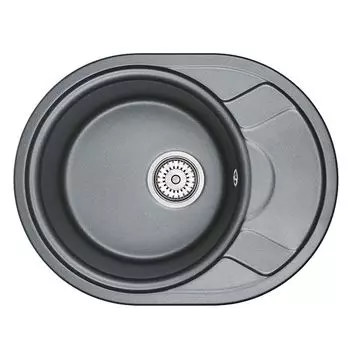 Кухонная мойка Granula GR-5802 шварц