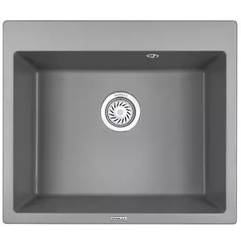 Кухонная мойка Granula GR-6001 алюминиум
