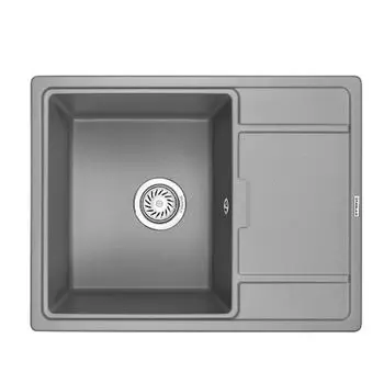 Кухонная мойка Granula GR-6503 алюминиум
