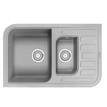 Кухонная мойка Granula GR-7803 алюминиум