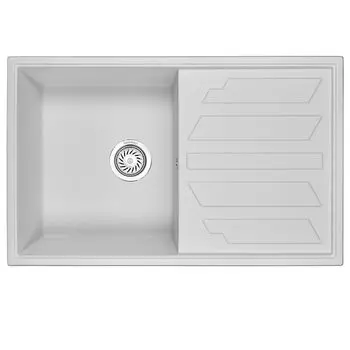 Кухонная мойка Granula GR-8002 арктик