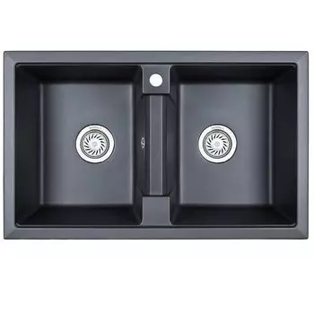 Кухонная мойка Granula GR-8101 шварц