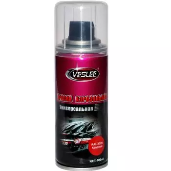 Лак аэрозольный VESLEE универсальный акриловый матовый, 0,52л